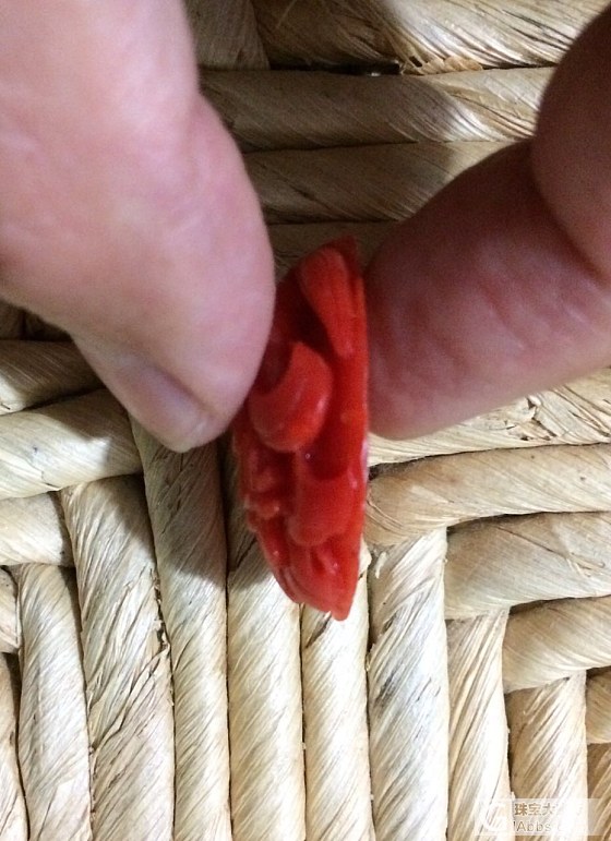 血momo雕花一枚_珊瑚