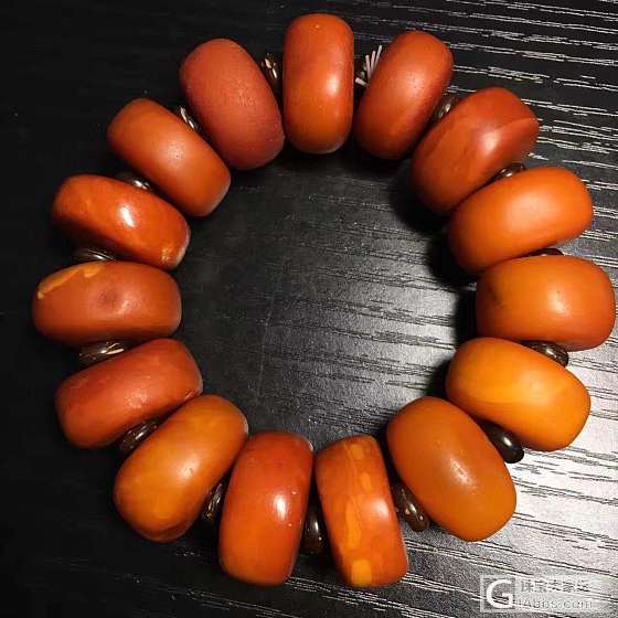 老蜜蜡手串_蜜蜡