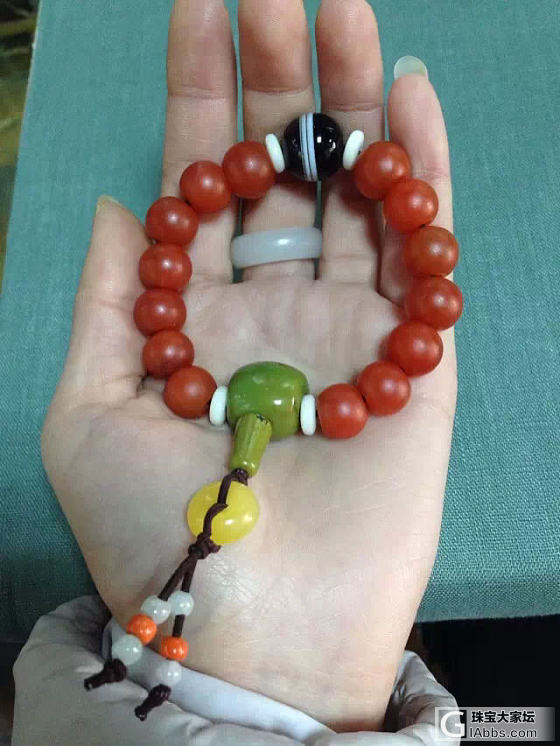 晒晒我的小柿子_玉髓玛瑙