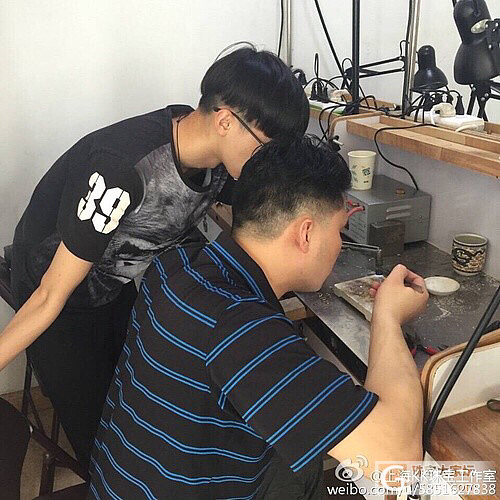 上几张学习场景图！_饰品制作