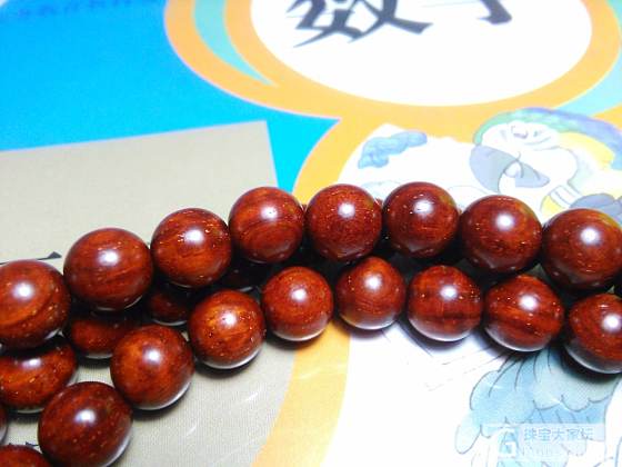 word天！紫檀可以这么美，我拍照可以出师啦_珠串小叶紫檀