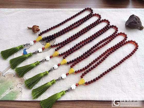 不一样的DIY手链_玉髓玛瑙琥珀蜜蜡