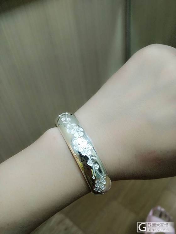 刚入坛，没事也来秀一个～_手镯银