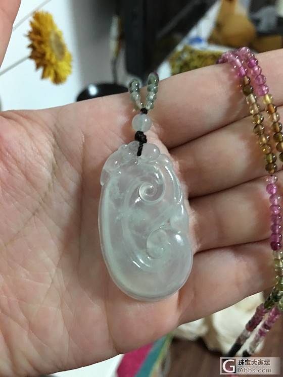 前几天买的如意到了，总体还行，就是有些棉_翡翠
