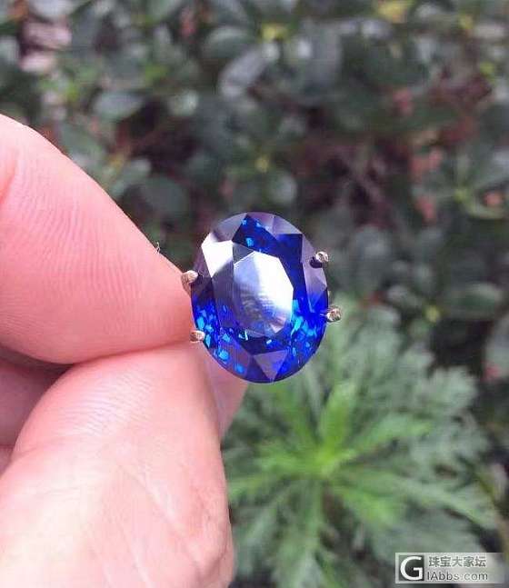 ##中颐天然收藏级别蓝宝石##  12.78ct_蓝宝石中颐彩色宝石