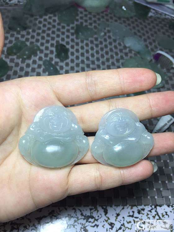 最近买的料子都做成佛公了_翡翠