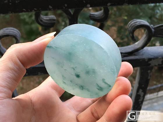 前几天上存了半成品，现在成品来了_手镯翡翠