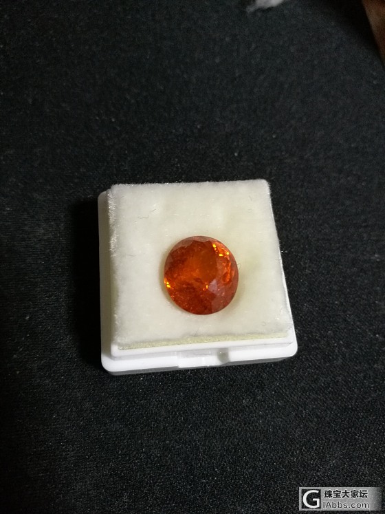 菜鸟新入的芬达大货8.7ct，虽然从亭部看有一大块棉但从台面上几乎看不出，求指教_刻面宝石芬达