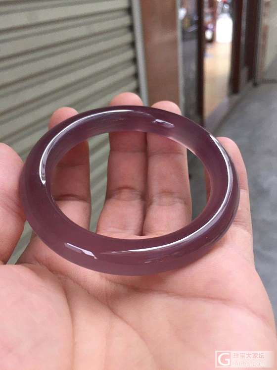 巴西帝王紫和，做不了销量就做精，_玉髓玛瑙手镯