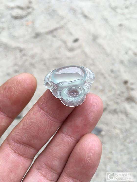 无敌，一个蓝底，一个木那，欣赏贴_翡翠