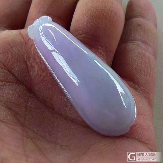 特价紫富瓜。形态美_翡翠