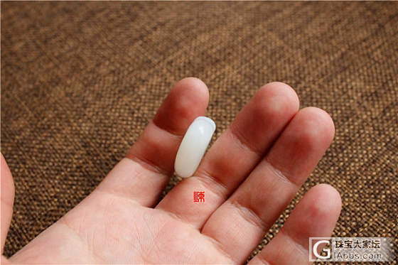 【纵横】俄白玉荷花牌宝象花如意锁~_和田玉