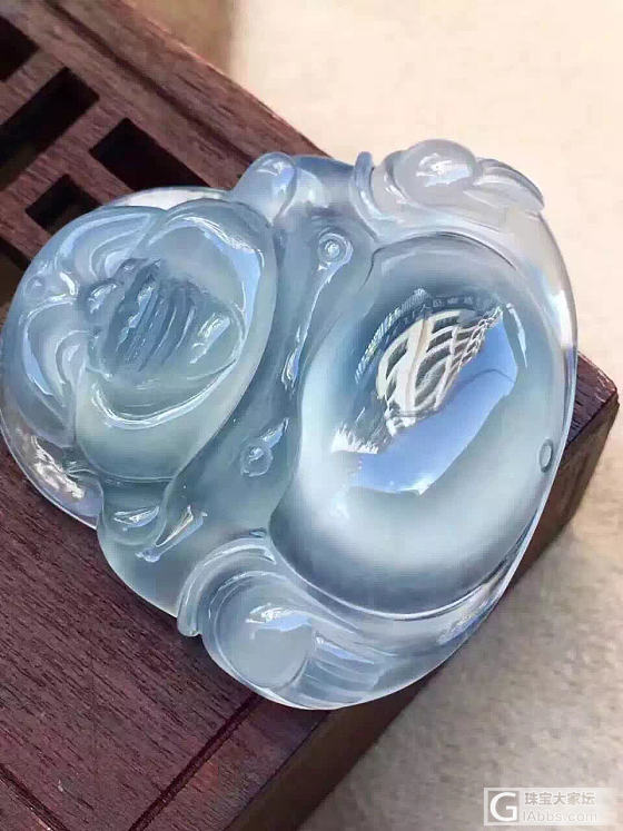 哂哂 终于出水了，找了很久的料子，喜欢来约_翡翠