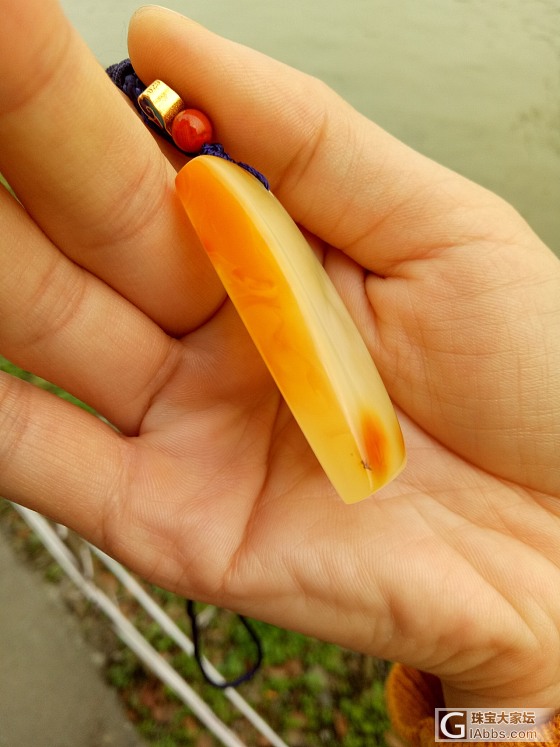 第一次买的原石打磨_牌子蜜蜡
