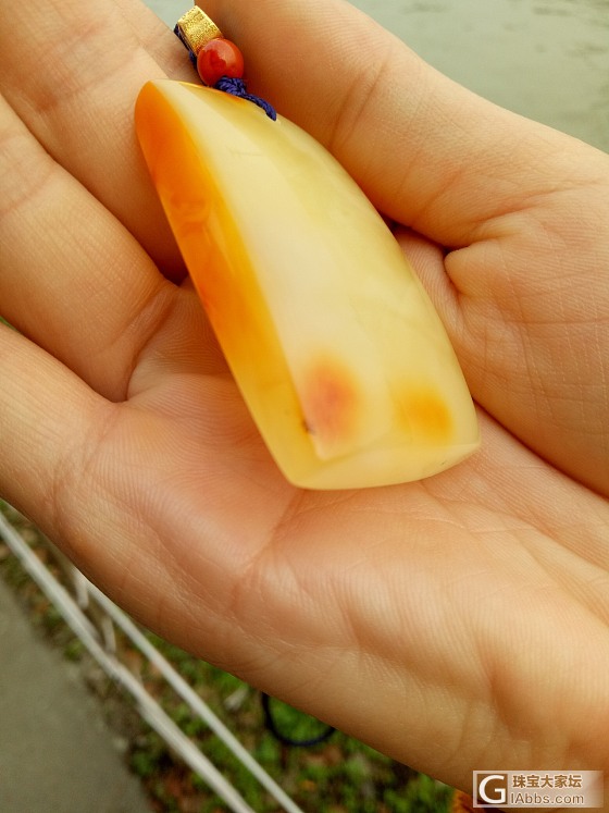 第一次买的原石打磨_牌子蜜蜡
