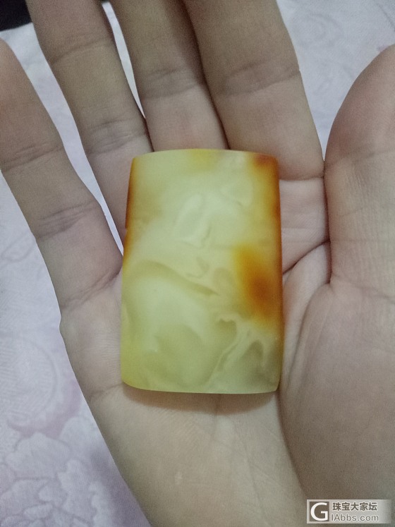 第一次买的原石打磨_牌子蜜蜡