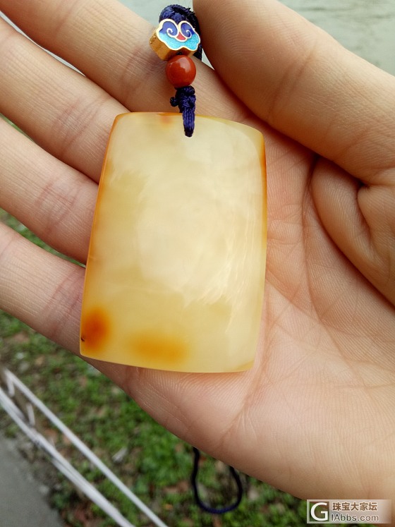 第一次买的原石打磨_牌子蜜蜡