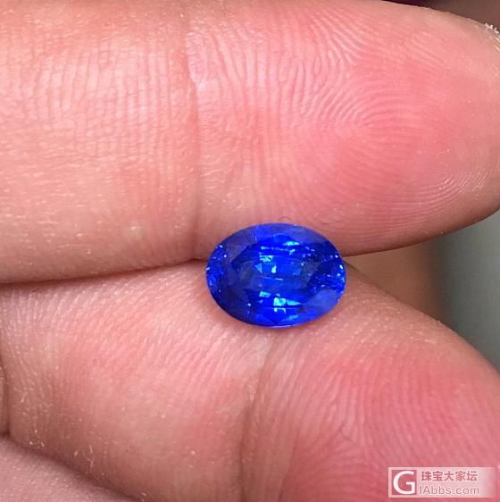 蓝宝石（矢车菊）_刻面宝石蓝宝石