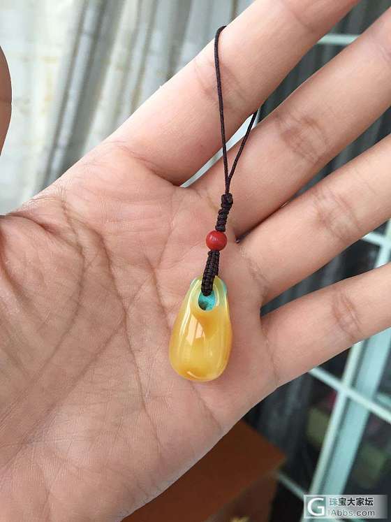 裂了，只能改想法_琥珀蜜蜡打磨