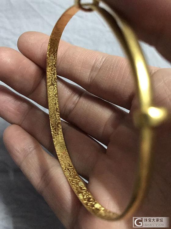 我要金胖😵_手镯金