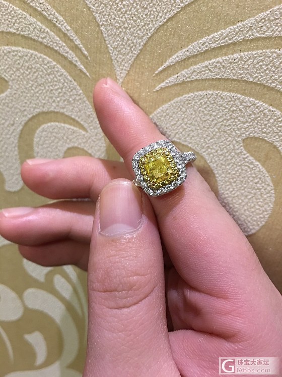 买了颗大家说的渣钻_钻石