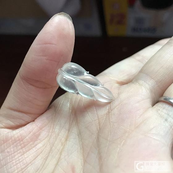 【图妈珠宝】翡翠高冰莲蓬叶子_翡翠