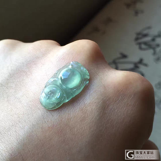 可爱的小佛佛_翡翠