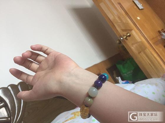 儿子终于睡着啦，晒个多宝吧～_多宝玉石