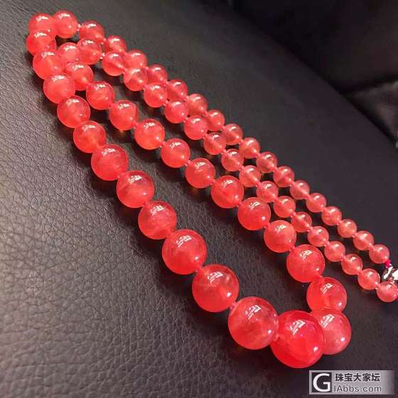 红纹石塔链_项链红纹石