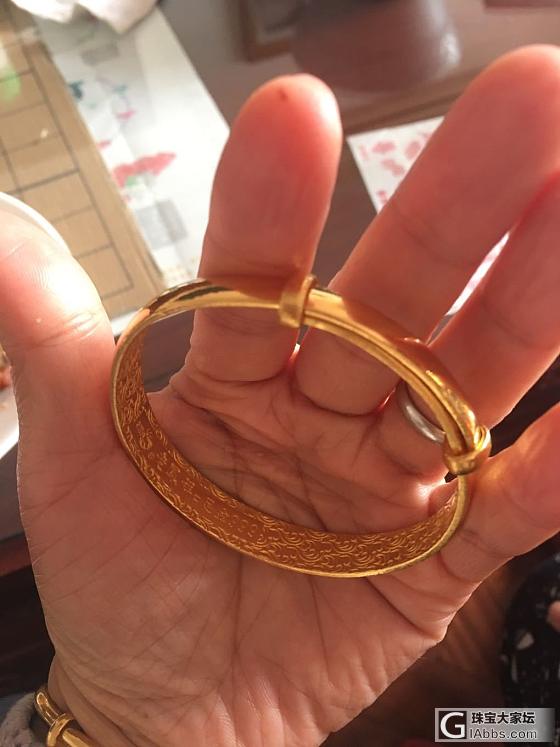 泥鳅背的抽拉_手镯金