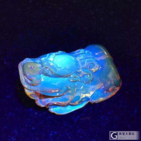 招财貔貅_琥珀把玩件