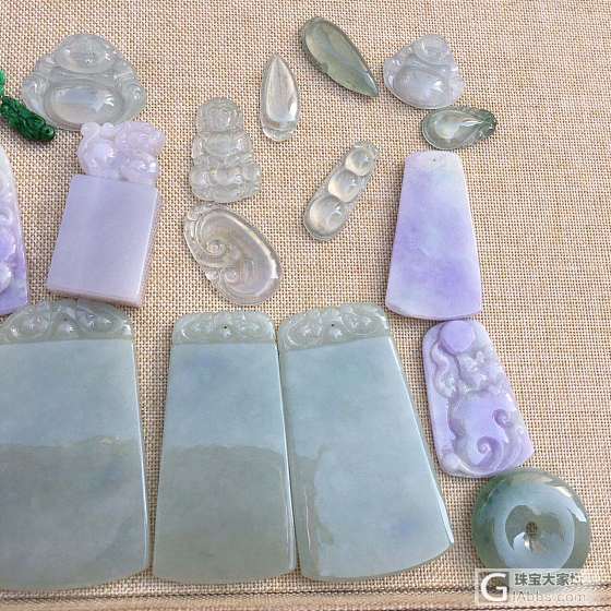 抛光出来啦😍_挂件翡翠牌子