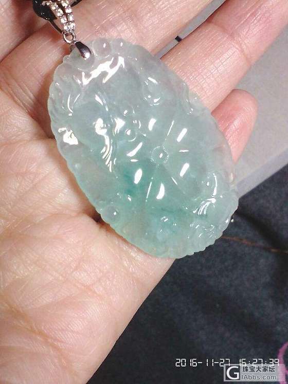 翡翠篇~~~就差一个镯子_蛋面吊坠翡翠
