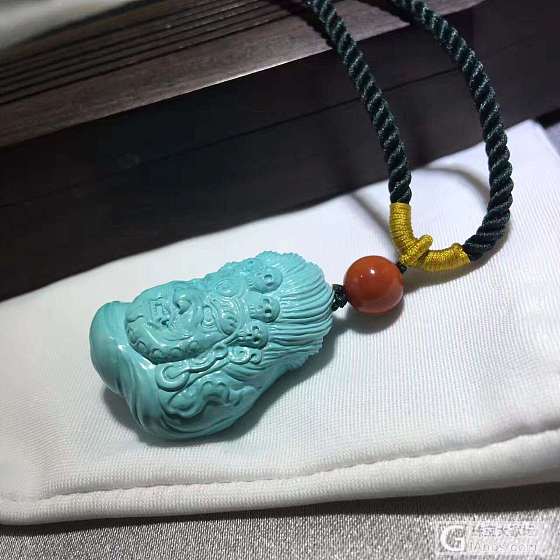 绿松石大黑天~雕工400贵嘛？_松石