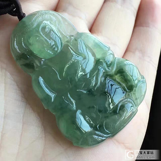 这块观音值得入手吗？_挂件翡翠