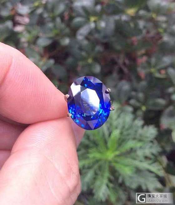 ##中颐天然收藏级别蓝宝石##  12.78ct_刻面宝石蓝宝石中颐彩色宝石