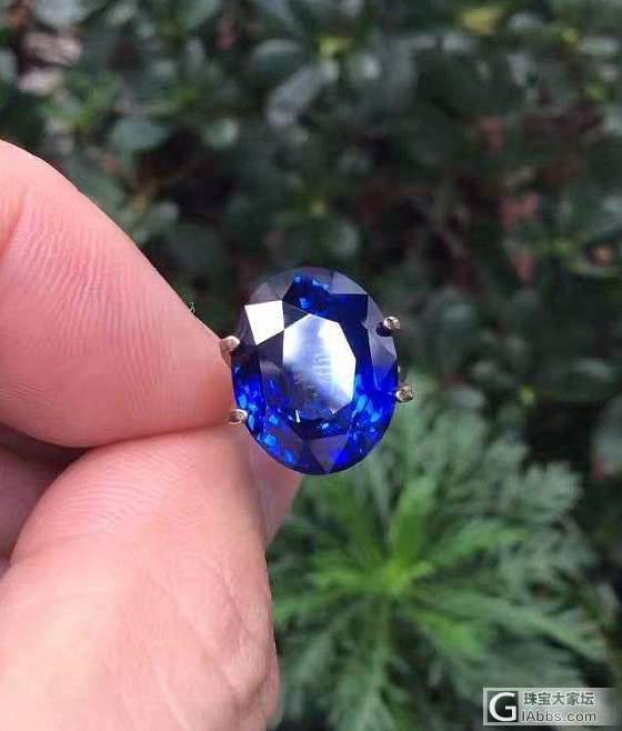 ##中颐天然收藏级别蓝宝石##  12.78ct_刻面宝石蓝宝石中颐彩色宝石