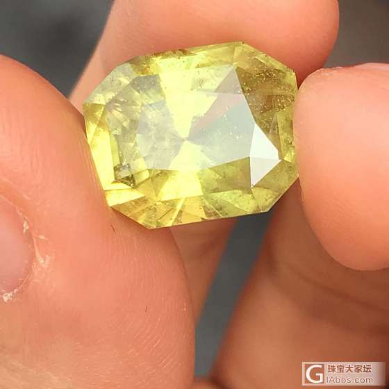 金绿宝石_刻面宝石金绿宝石