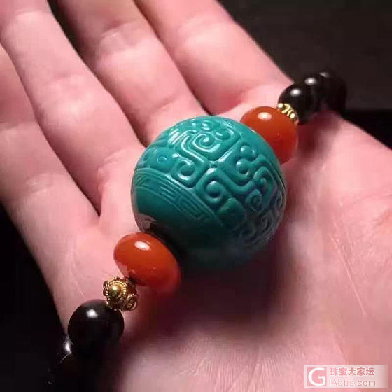 今天的新品_松石挂件
