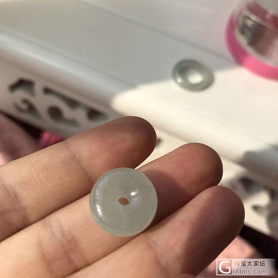 出一个14圈口的指环戒指，带平安扣.._平安扣戒指翡翠