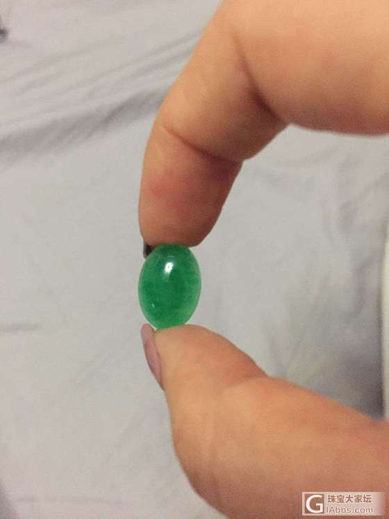 翻箱倒柜扒出来的，这是翡翠么？？_翡翠