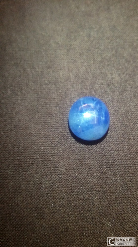缅甸的星光蓝宝石 20ct左右_蓝宝石
