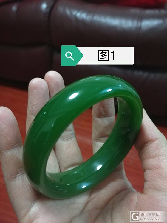 1000元，绿手镯。_手镯