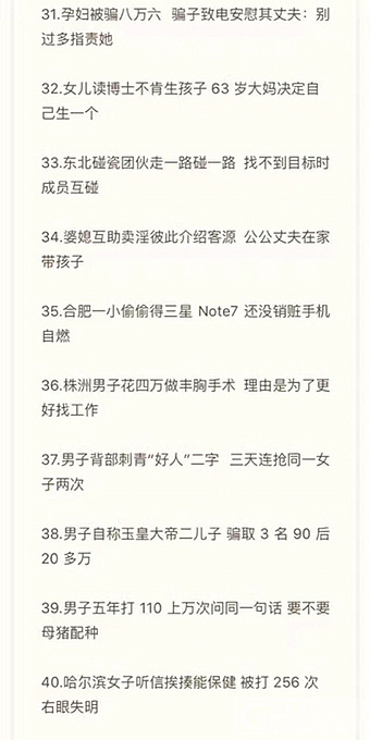 盘点2016年度
--五十大喜感新闻_新闻闲聊