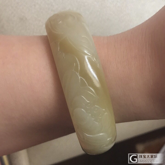 终于配套啦_挂件手镯糖玉和田玉