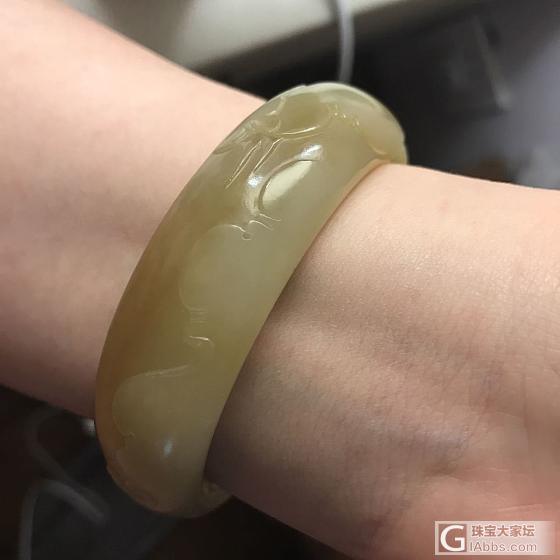 终于配套啦_挂件手镯糖玉和田玉