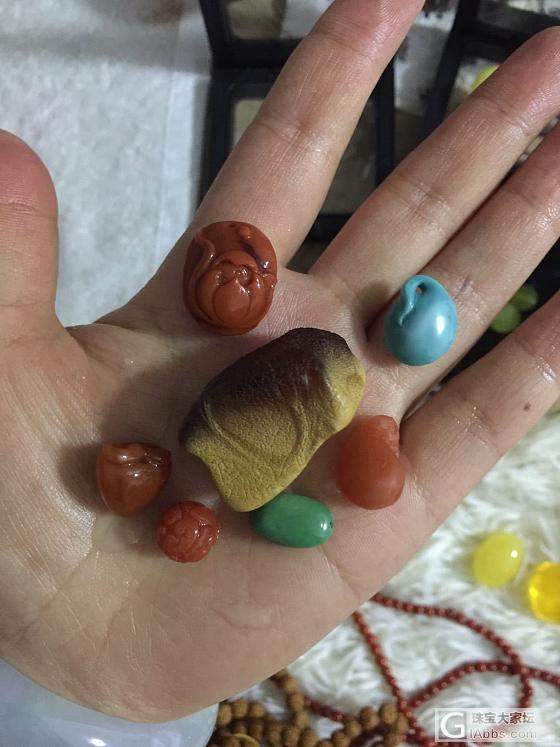 圣诞节自己送自己的小件 精挑细选一下午啊 很喜欢_玉髓玛瑙