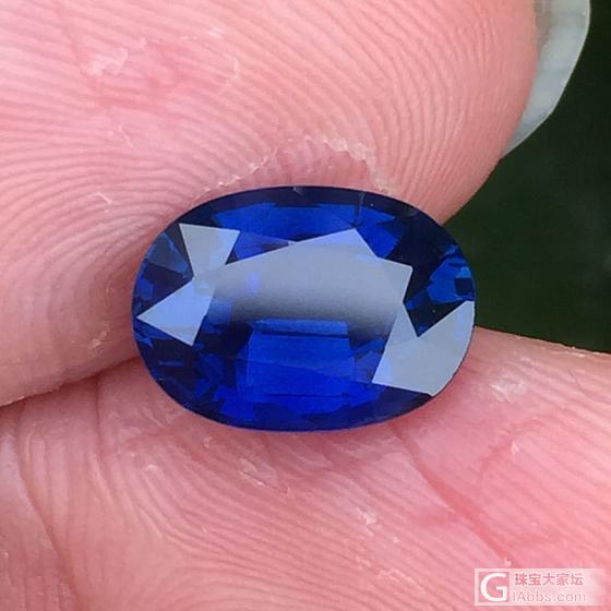 这种靛青色蓝宝石有人喜欢吗？_蓝宝石