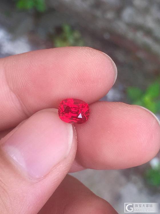 我的新宠［Jedi］缅甸尖晶1.8ct_刻面宝石尖晶石