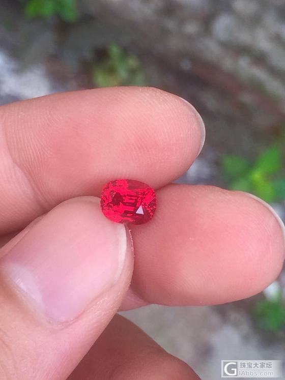 我的新宠［Jedi］缅甸尖晶1.8ct_刻面宝石尖晶石